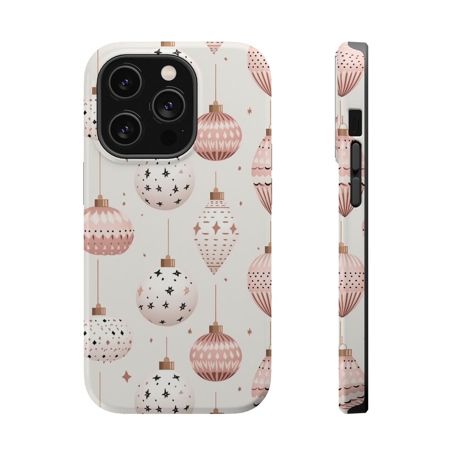 Blush Pink Holiday Ornaments - MagSafe iPhone Series Case