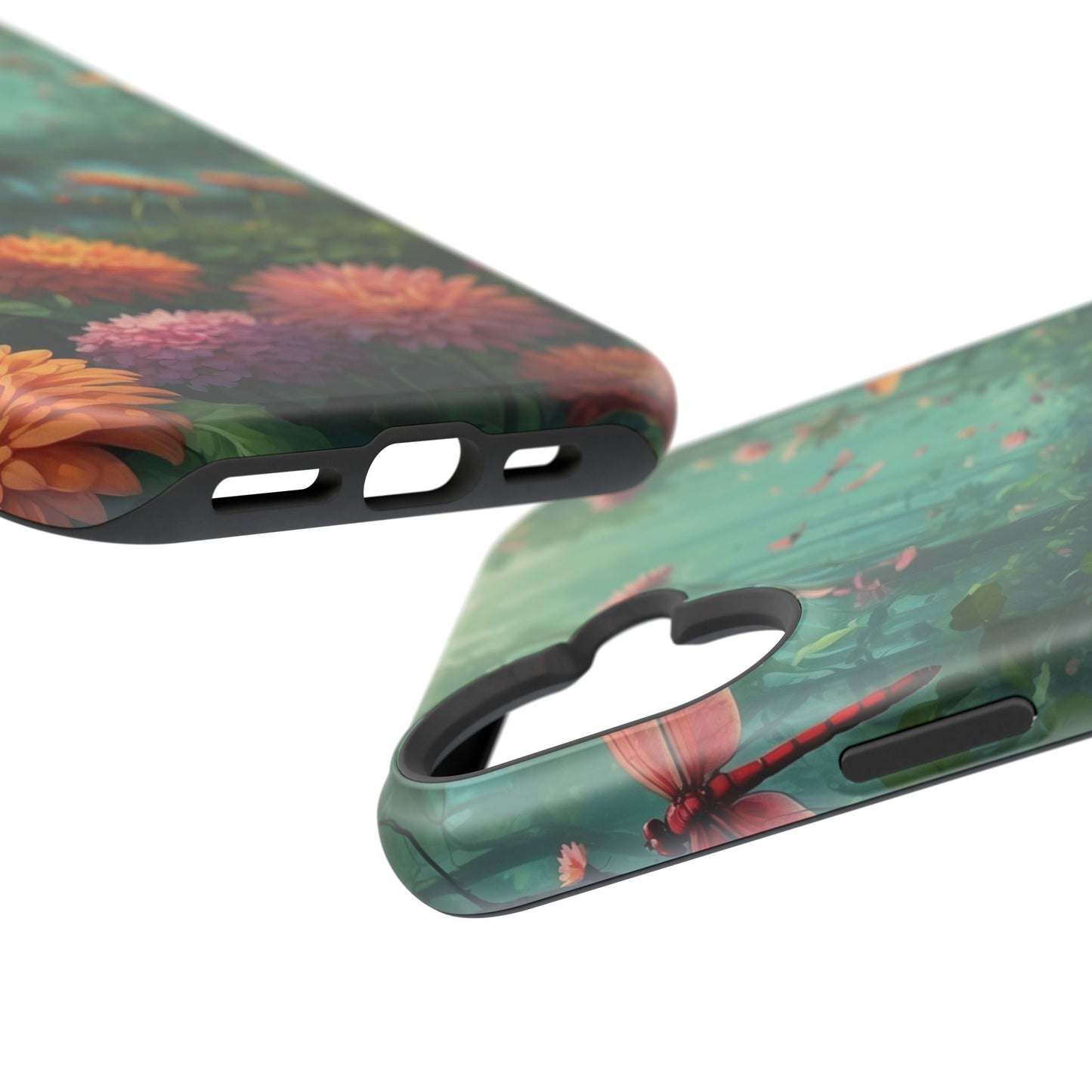 Enchanted Forest Dragonflies & Blossoms – MagSafe iPhone Series Case