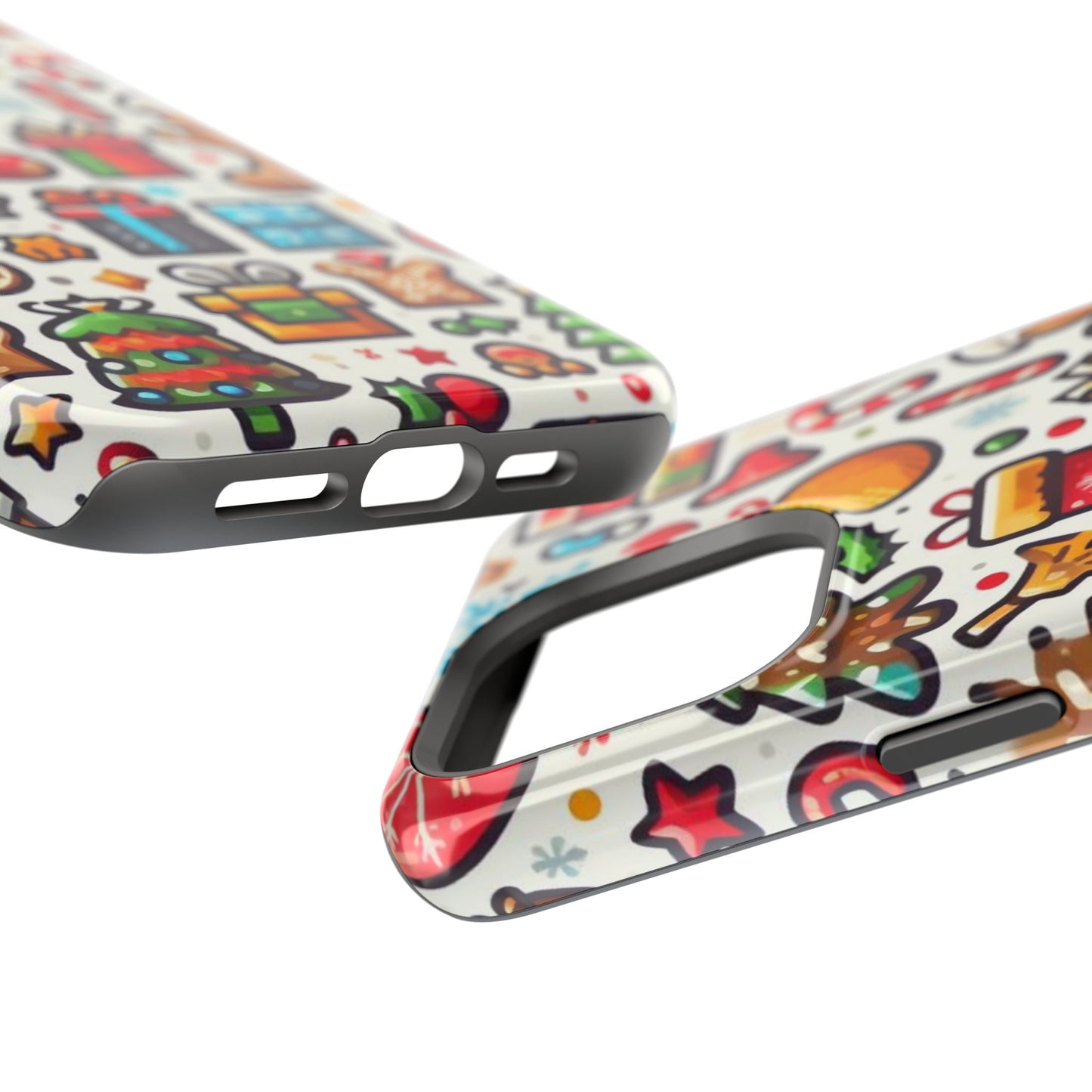 Festive Christmas Icons Pattern – MagSafe iPhone Series Case