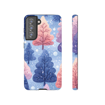 Pink & Purple Winter Wonderland - Samsung Galaxy Series Case