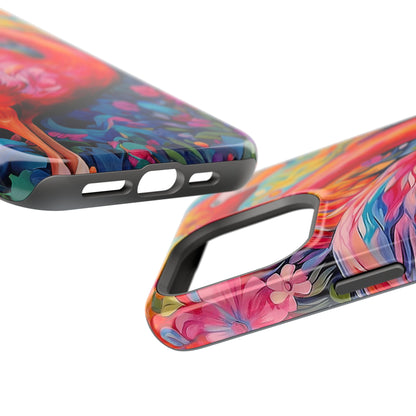 Flamingo Fiesta – Vibrant Flamingo MagSafe iPhone Cases