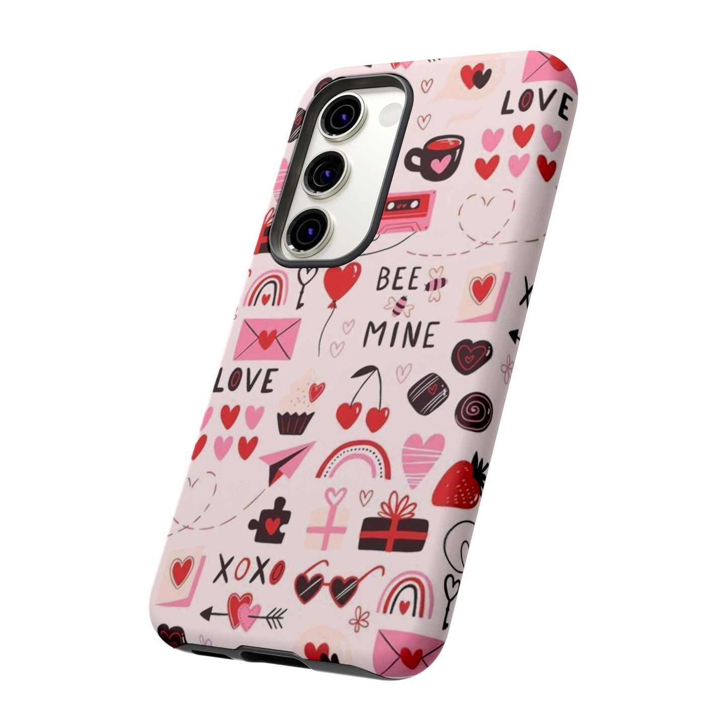 Samsung Galaxy Case: Bee Mine Love Doodles