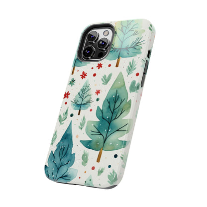 Watercolor Winter Forest - iPhone Series Case