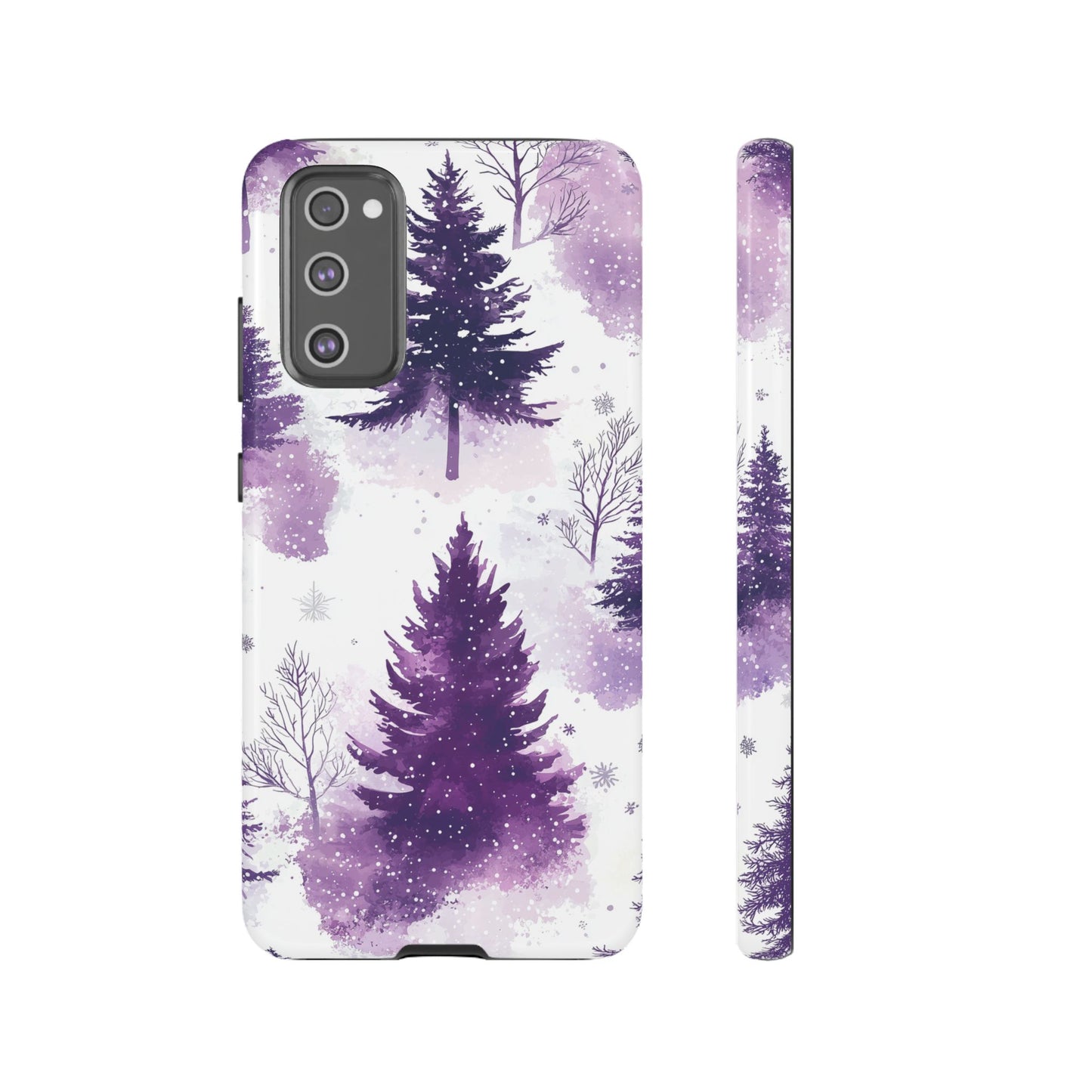 Purple Snowy Forest - Samsung Galaxy Series Case