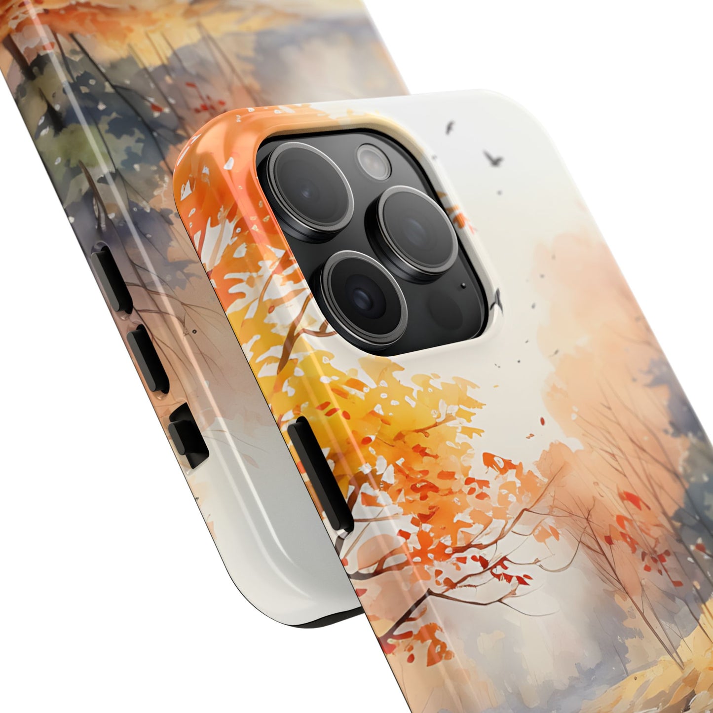 Autumn River Serenity – iPhone Case