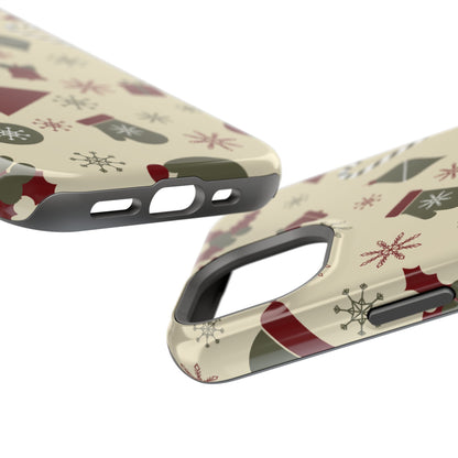 Vintage Holiday Cheer - MagSafe iPhone Series Case