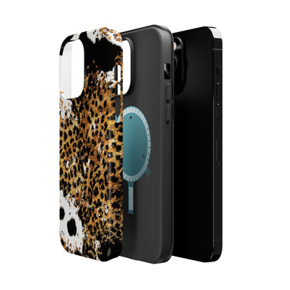 Bold Leopard Ink Splash - MagSafe iPhone Series Case