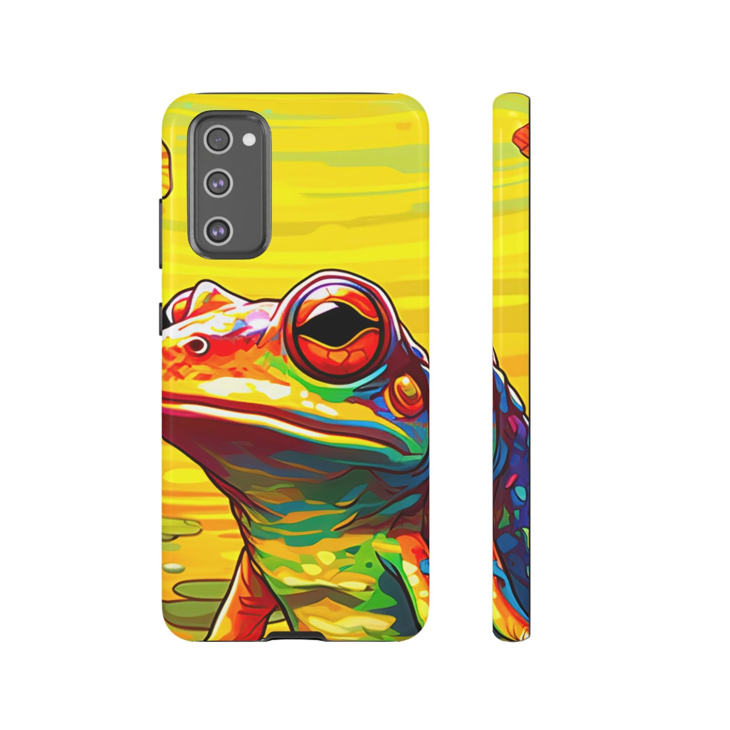 Vibrant Rainbow Frog Design – Samsung Galaxy Case