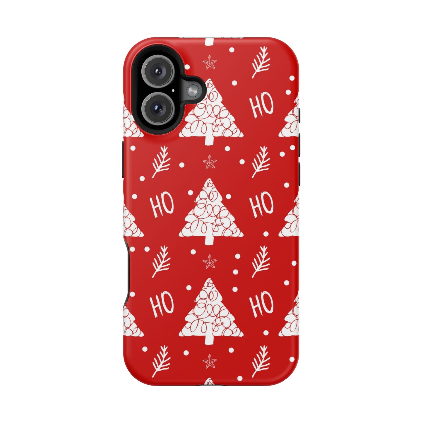 MagSafe iPhone Case: Ho Ho Ho – Christmas Tree Wonderland