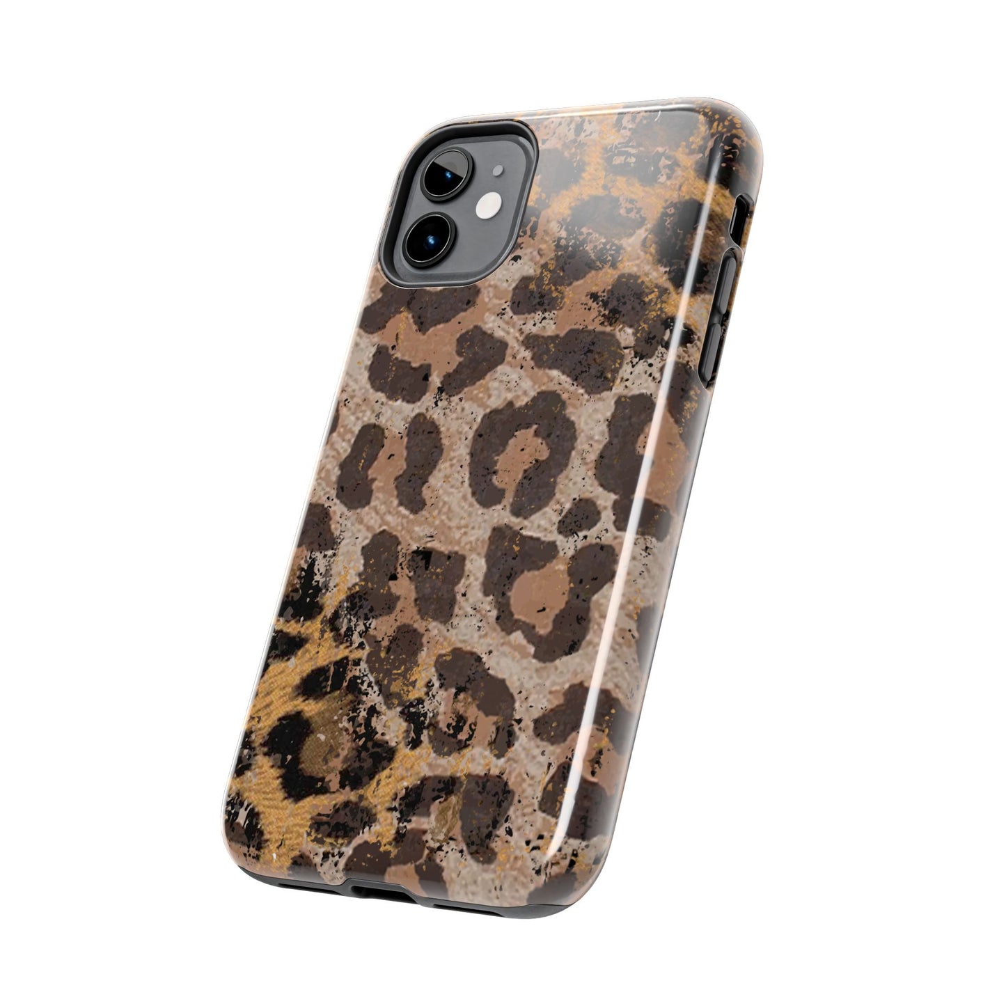 Vintage Distressed Leopard Print - iPhone Series Case