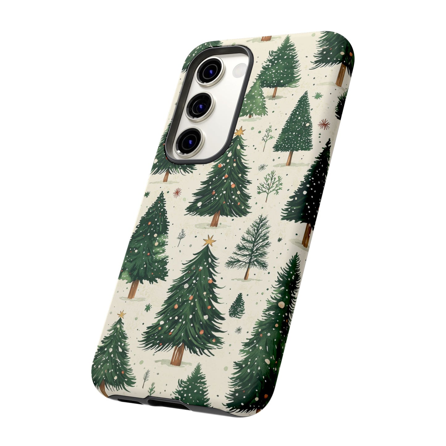 Festive Christmas Tree Forest Pattern – Samsung Galaxy Series Case