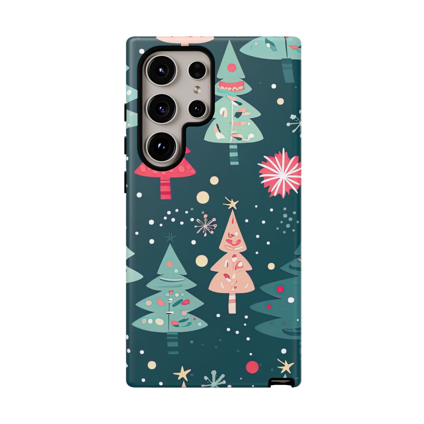 Whimsical Christmas Trees - Samsung Galaxy Series Case