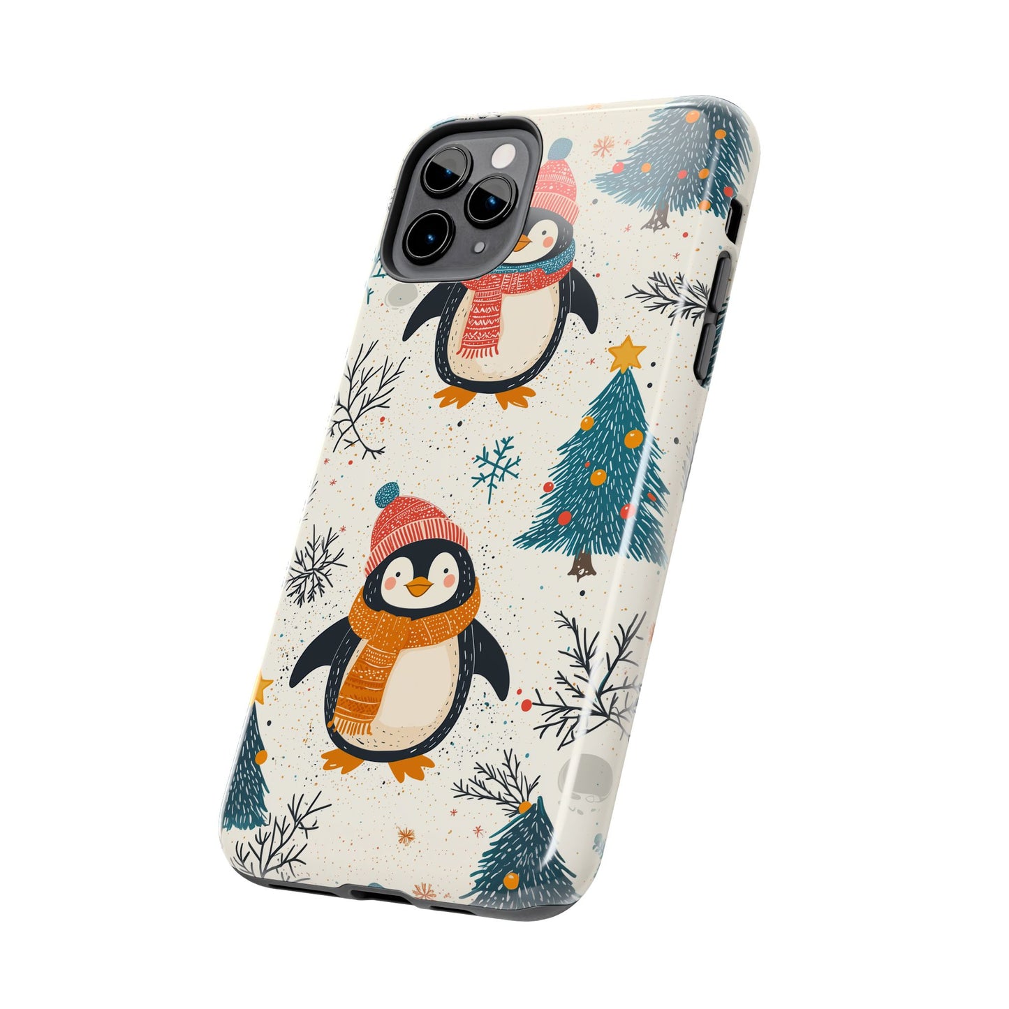 Penguin Wonderland – Snowy Christmas Cheer iPhone Case