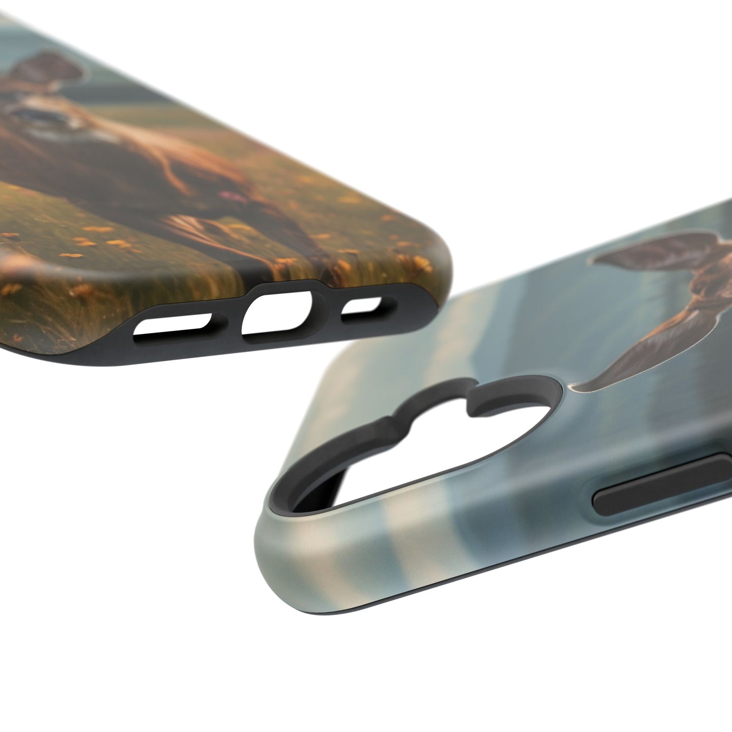 Rustic Meadow Deer – MagSafe iPhone Case