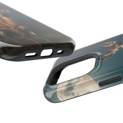 MagSafe-Compatible iPhone Case – Mystic Fawn Under the Moonlit Sky