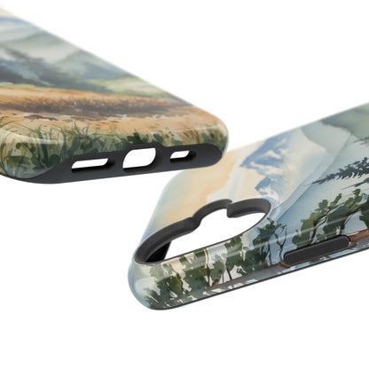 Tranquil Mountain Escape - MagSafe iPhone Case