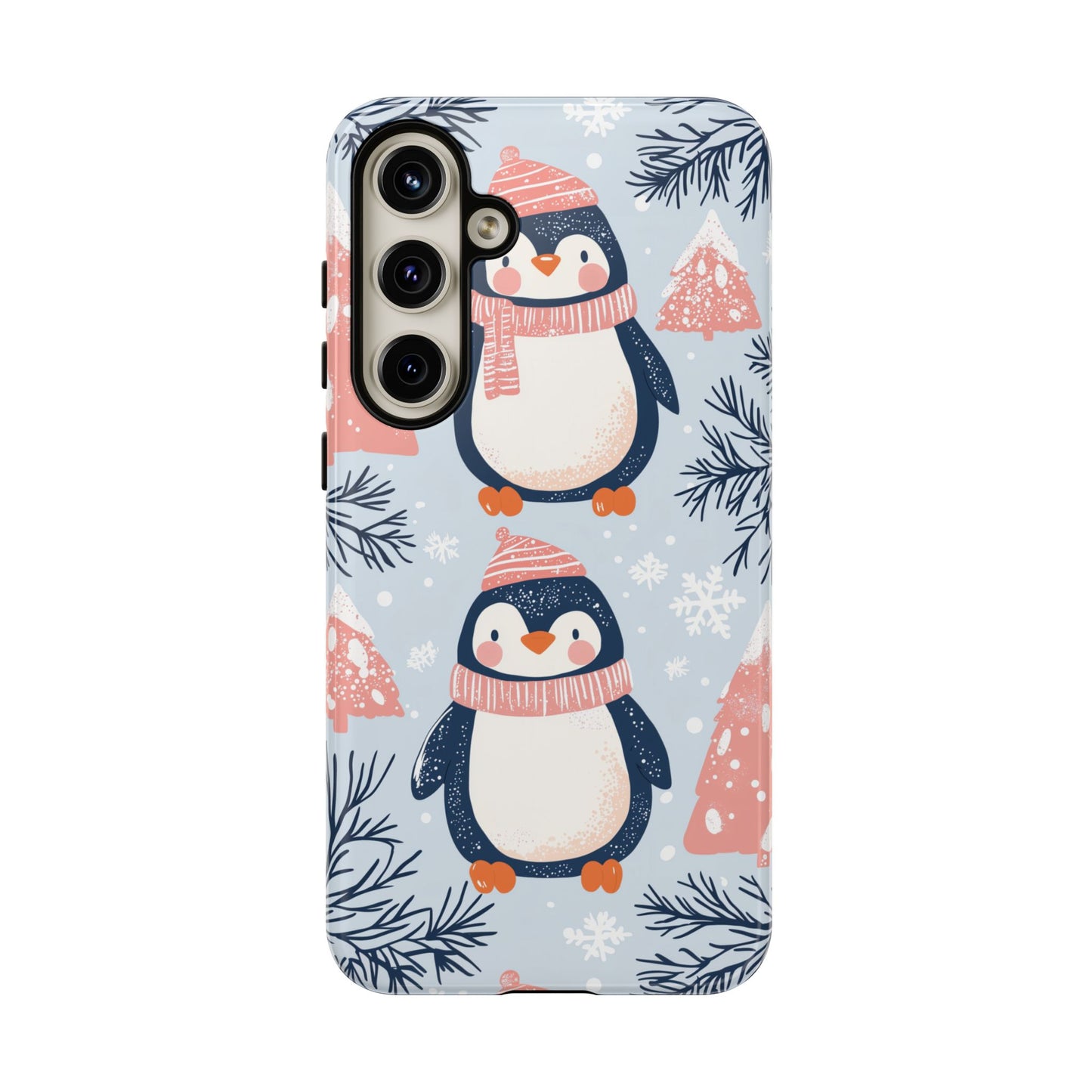 Penguin in Winter Wonderland Samsung Galaxy Case