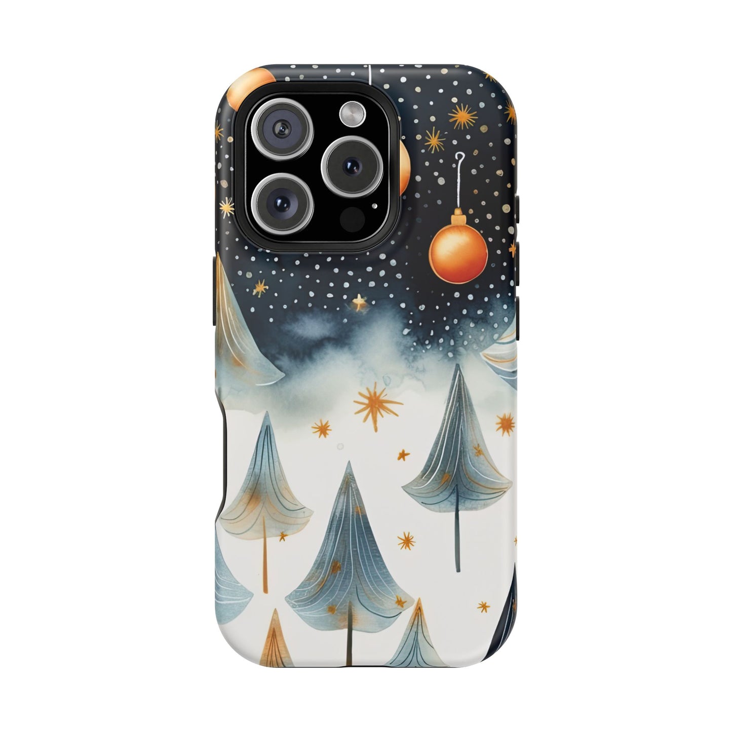 Winter Wonderland Gold Ornament – MagSafe iPhone Series Case