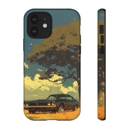 Retro Road Trip Vintage Car iPhone Case