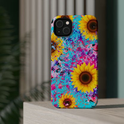 Bright Sunflower Pop Art - MagSafe iPhone Series Case