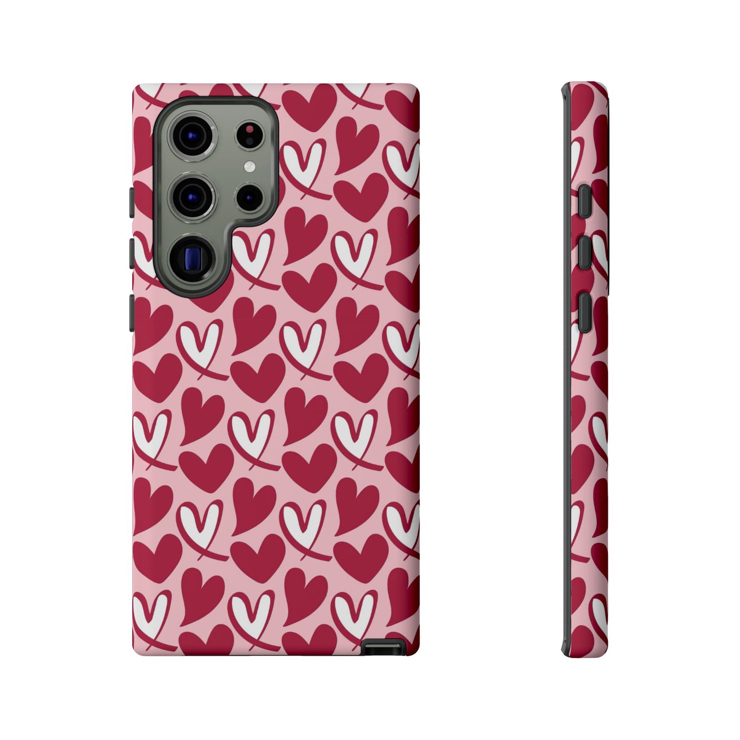 Hand-Drawn Hearts Samsung Galaxy Case