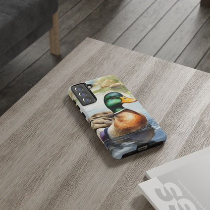 Serene Duck Reflection - Samsung Galaxy Case