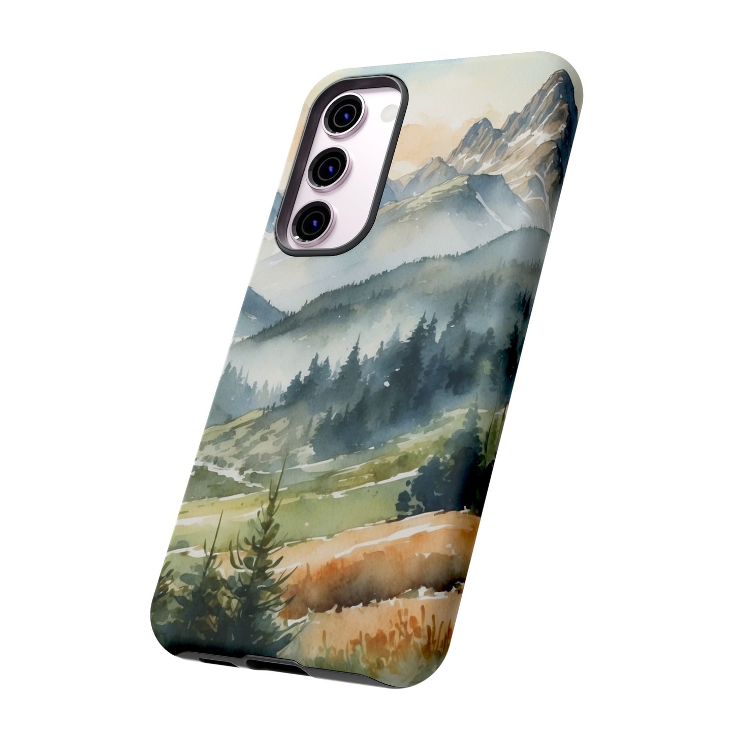 Serene Alpine Forest - Samsung Galaxy Case