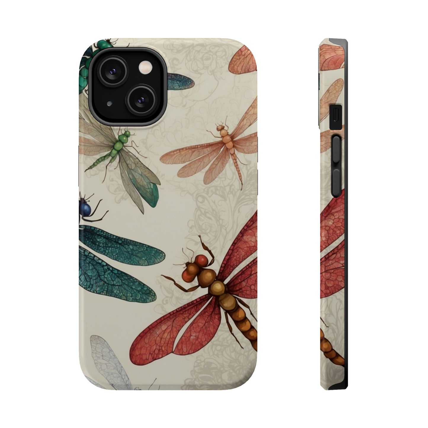 Vintage Dragonfly Garden – MagSafe iPhone Series Case