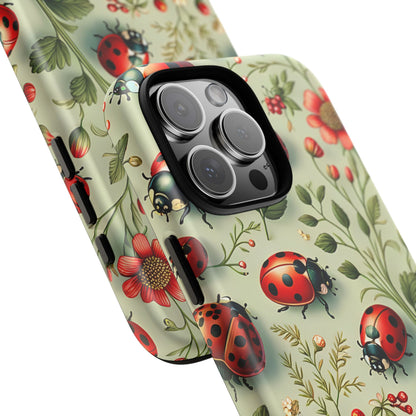 Ladybug Phone Case - Tough Dual Layer Protection - Perfect Gift For The Ladybug Lover In Your Life