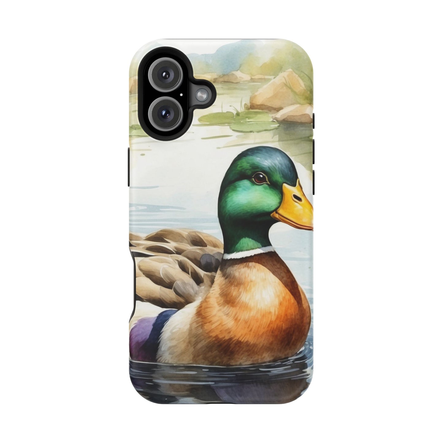 Serene Duck Reflection - MagSafe iPhone Case