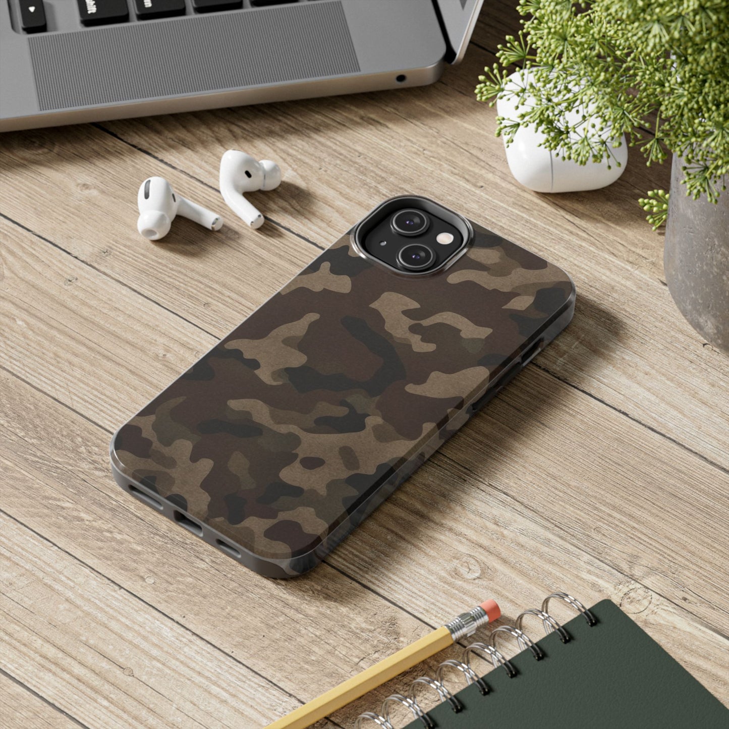 Classic Camouflage iPhone Case – Rugged Woodland Camo Protection