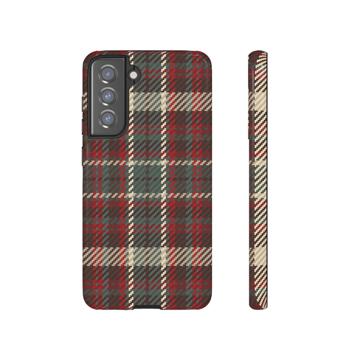 Cozy Rustic Plaid - Samsung Galaxy Series Case