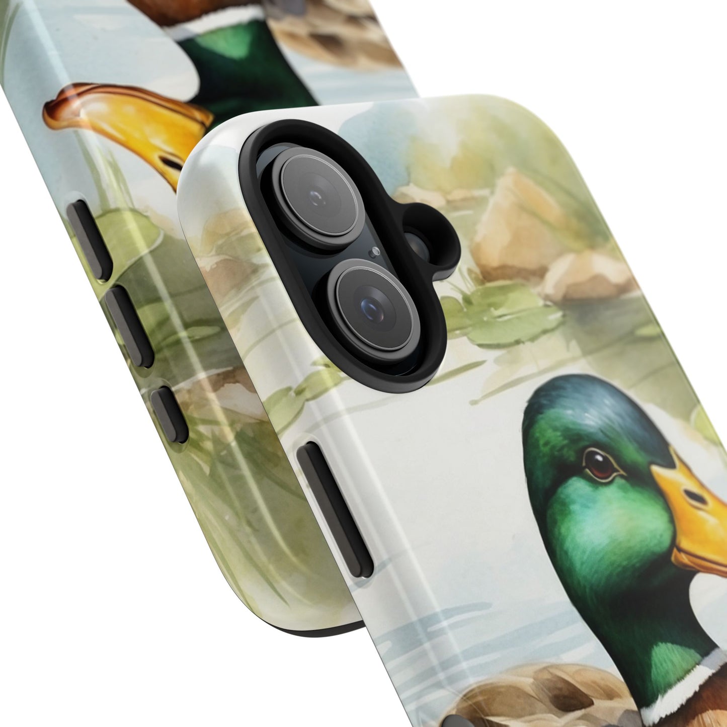 Serene Duck Reflection - iPhone Case