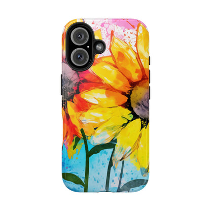 Bold Watercolor Sunflowers - iPhone Series Case