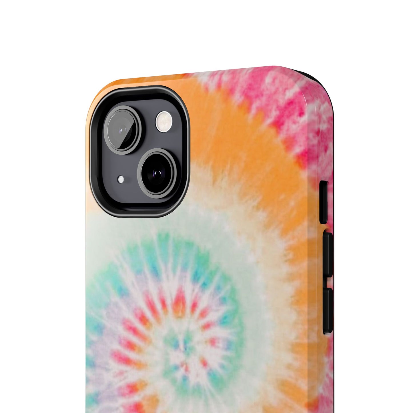 Pastel Swirl Tie-Dye iPhone Case – Soft & Minimalistic Style