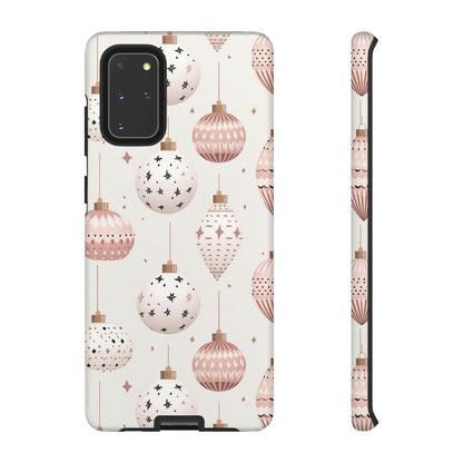 Blush Pink Holiday Ornaments - Samsung Galaxy Series Case