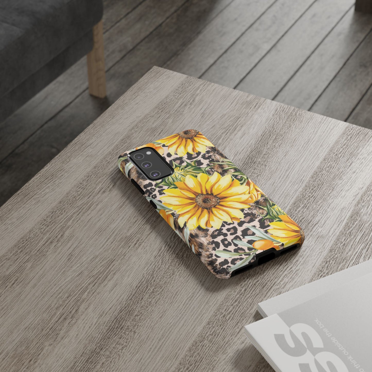 Leopard Sunflower Chic - Samsung Galaxy Series Case