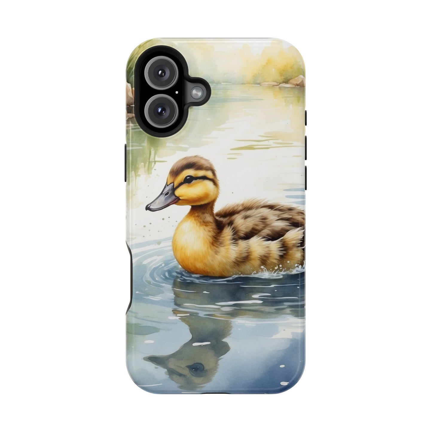 Graceful Duck Reflection – MagSafe iPhone Case