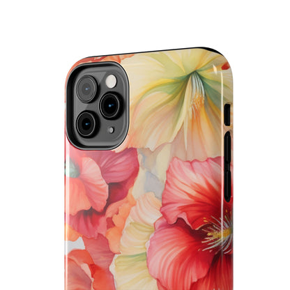 Gumamela Blush Pink Watercolor Floral – iPhone Series Case