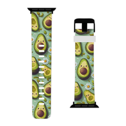 Cute Avocado Apple Watch Band