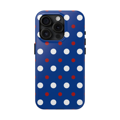 Patriotic Polka Dots – iPhone Case