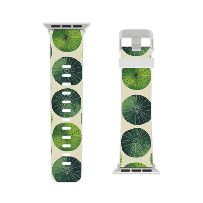 Watercolor Lily Pads Apple Watch Band