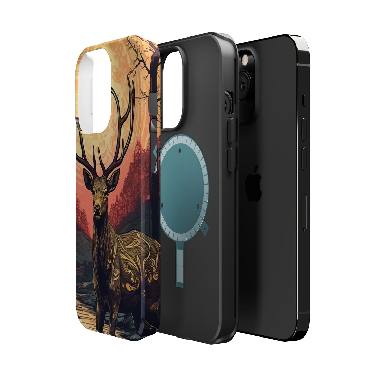 Celestial Stag – MagSafe iPhone Case