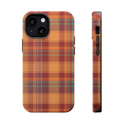 MagSafe Case - Autumn Tartan Plaid Design