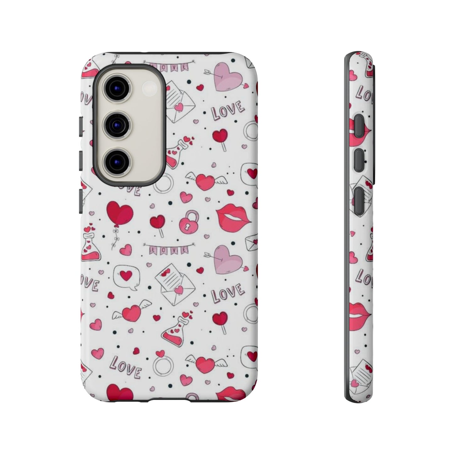 Samsung Galaxy Case: Romantic Love-Inspired Icons Case