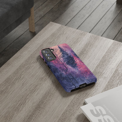 Sunset Snow Forest - Samsung Galaxy Series Case