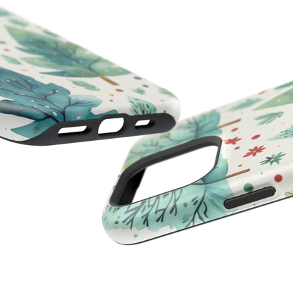 Watercolor Winter Forest - MagSafe iPhone Series Case