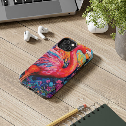 Flamingo Fiesta – Vibrant Flamingo iPhone Cases