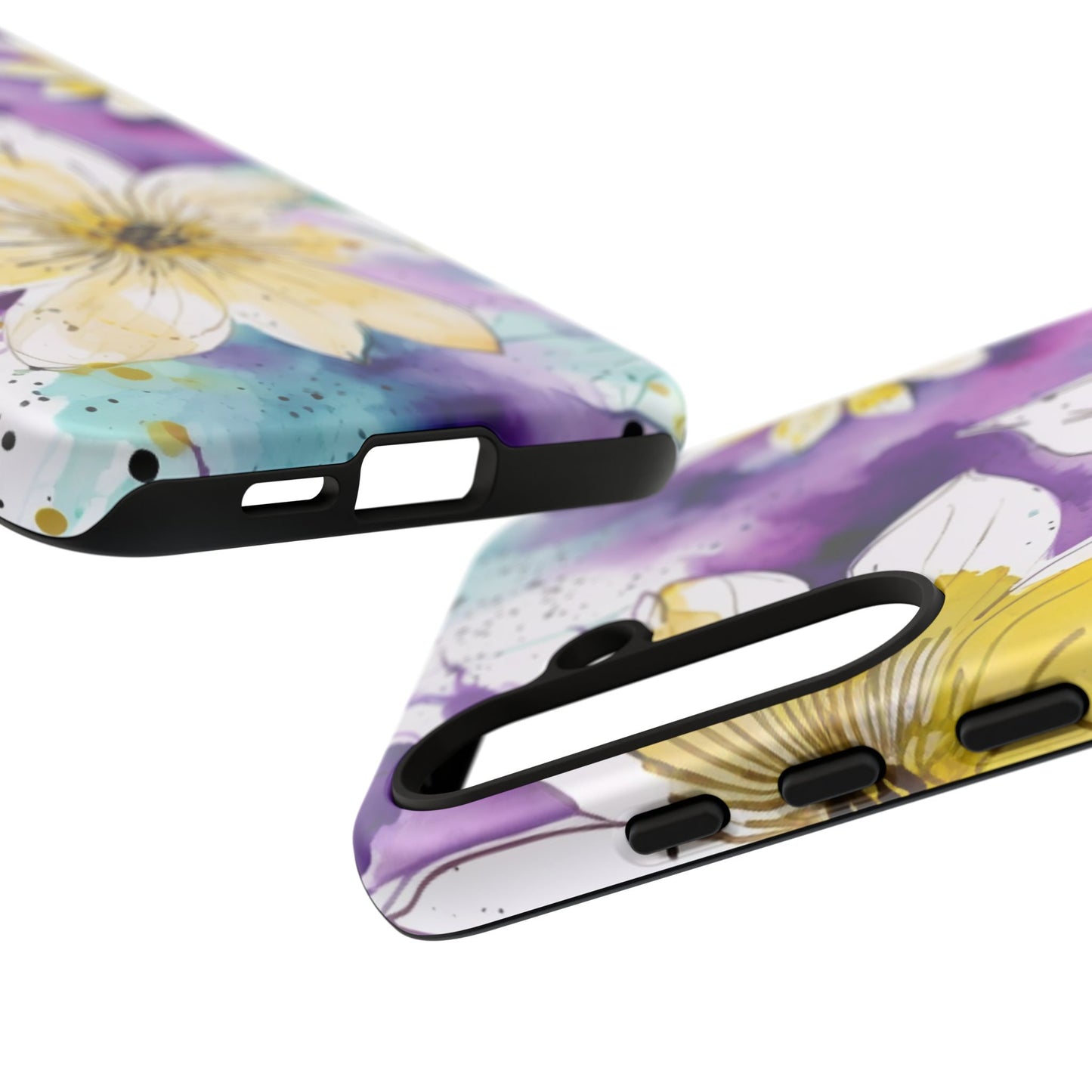 Abstract Floral Watercolor Splash - Samsung Galaxy Series Case