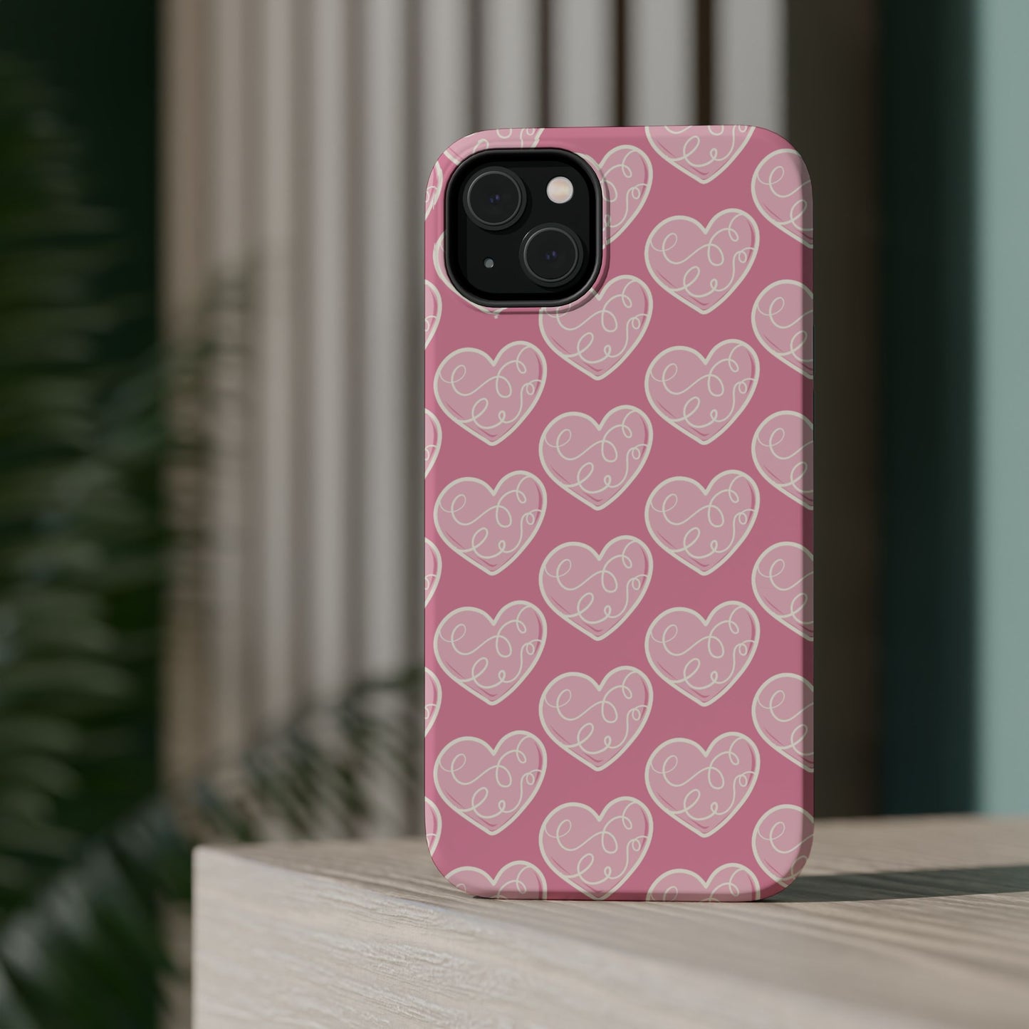 Soft Pink Hearts – MagSafe Case